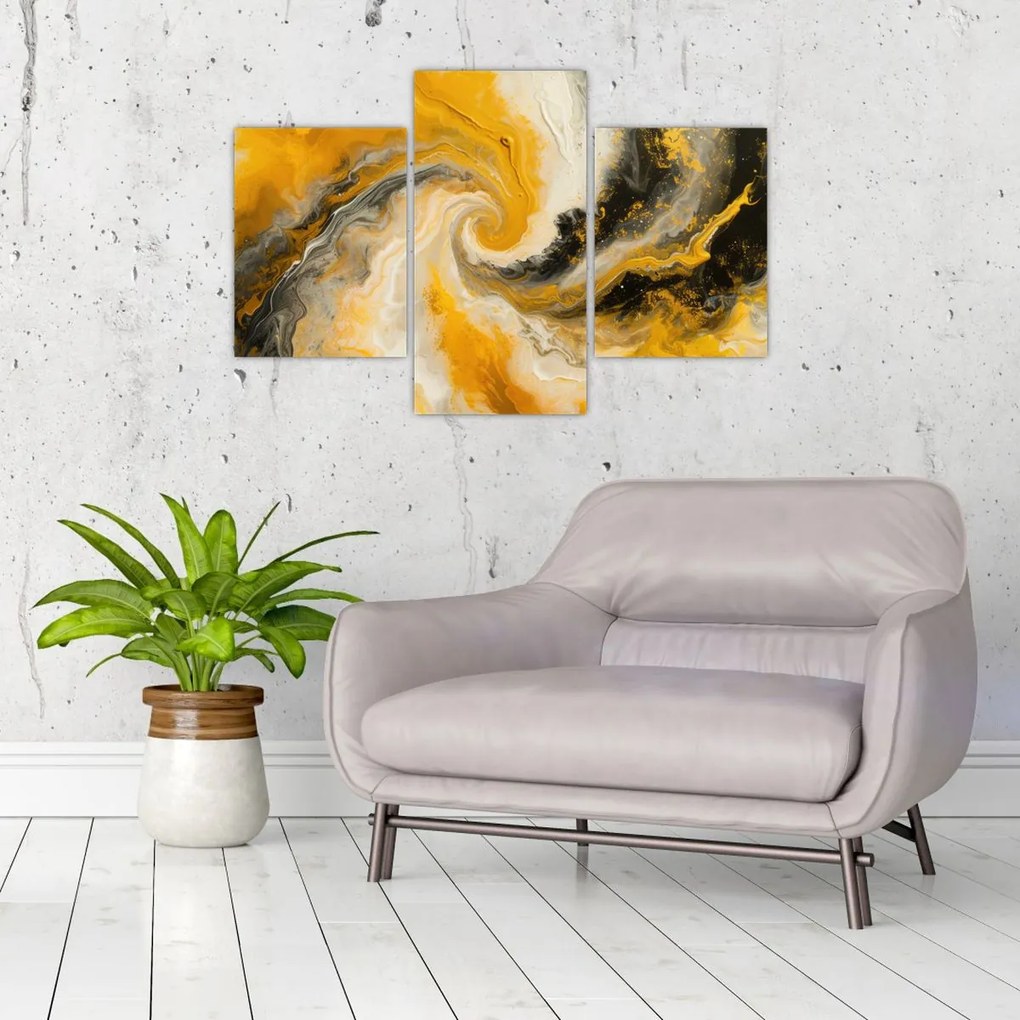 Tablou - Abstractizare în spirală (90x60 cm)