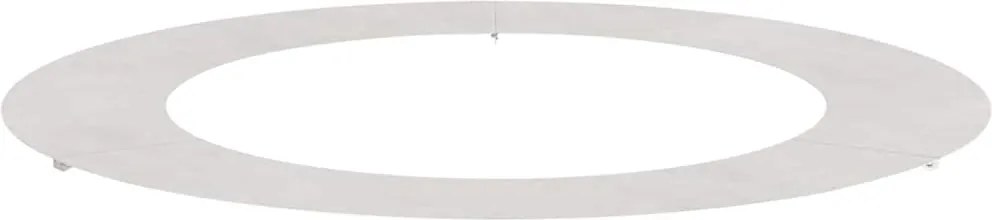 vidaXL potrivit pentru inel de copac plat Argintiu Ø60 / 90 cm