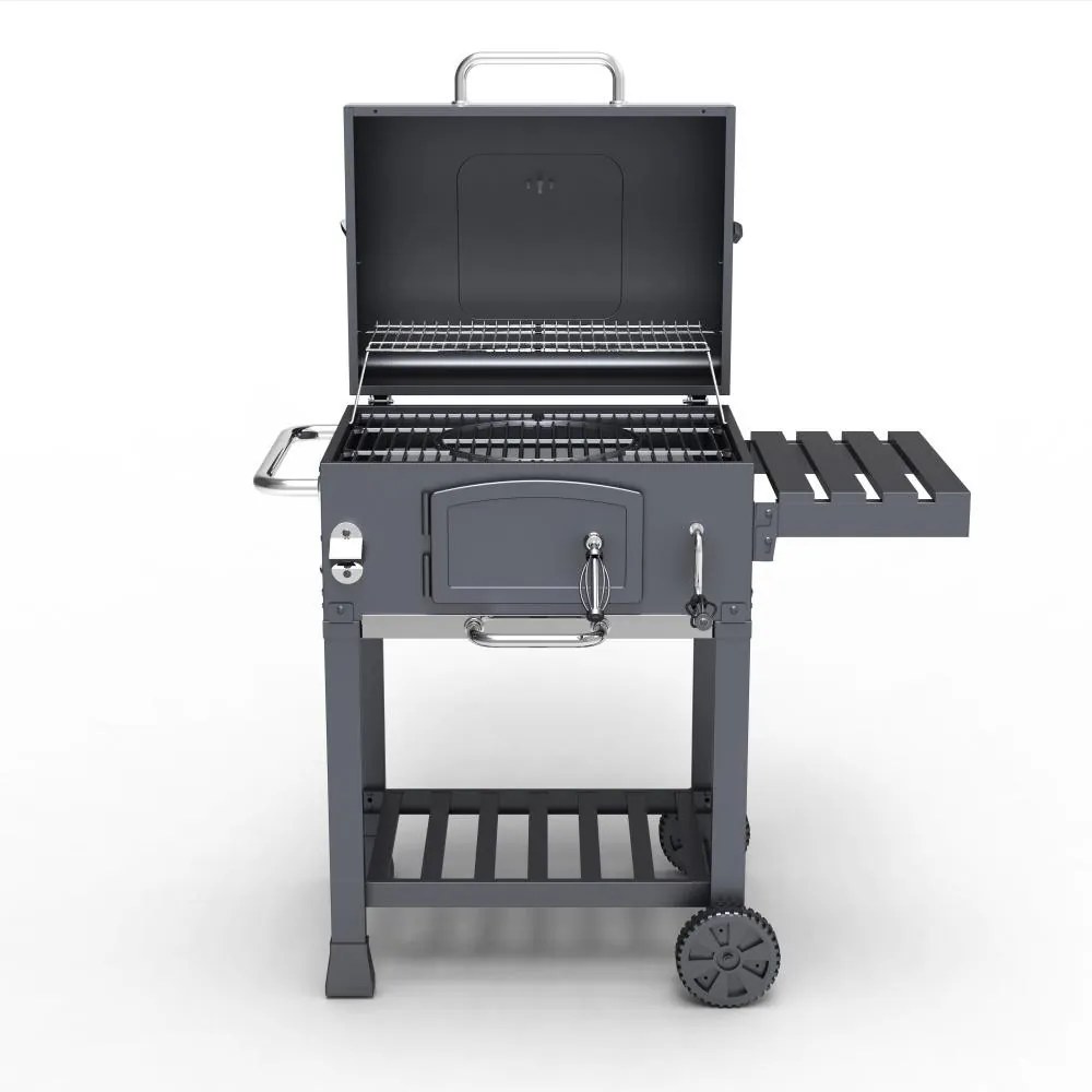 Grătar multifuncțional BBQ Avenberg GENIUS+grătar din fontă+plită+piatră pentru pizza