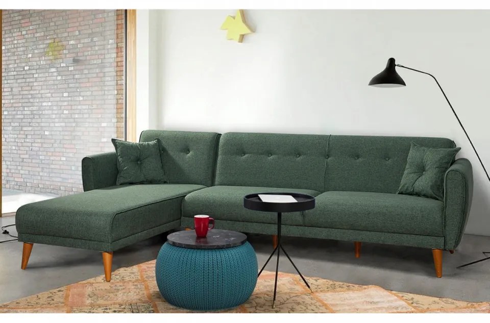 Coltar Aria Köşe, 270 x 85 x 190 cm, Verde