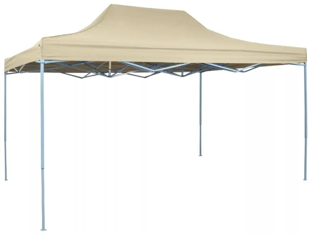 vidaXL 42511 foldable tent pop-up 3x4,5 m cream white