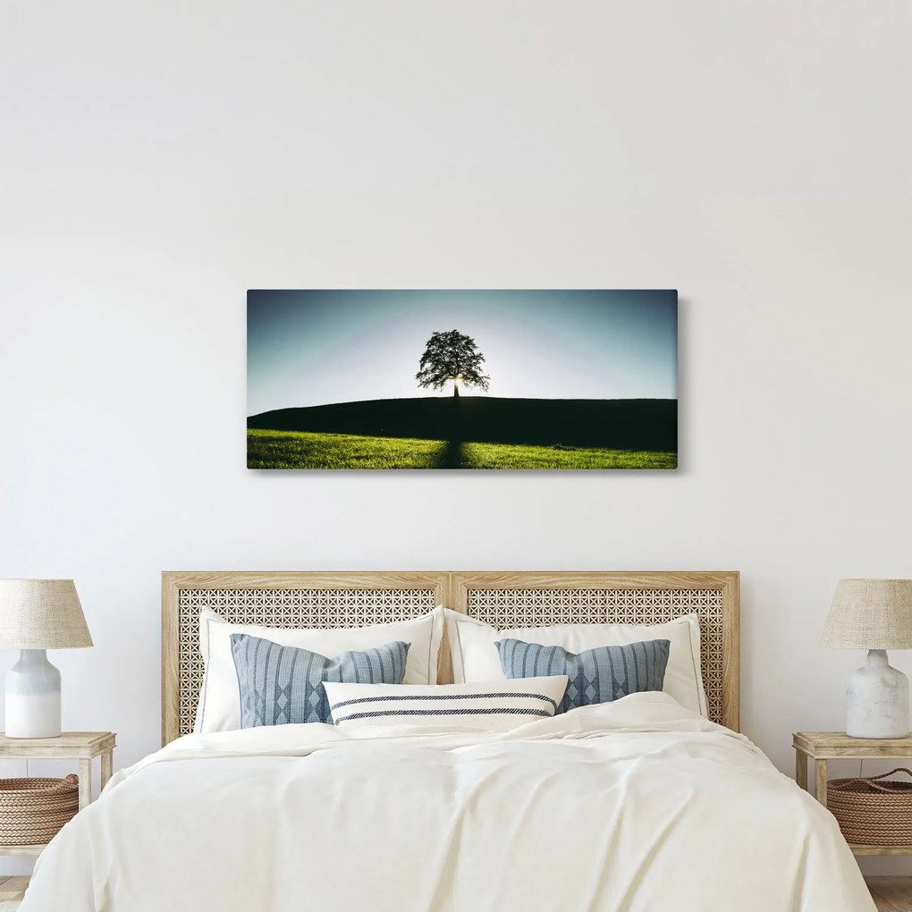 Tablou cu natura - copac (120x50 cm)