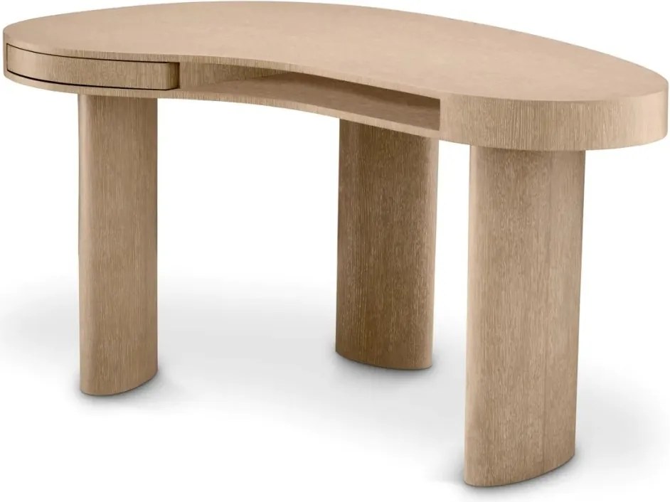 Birou design LUX din furnir de stejar Vence