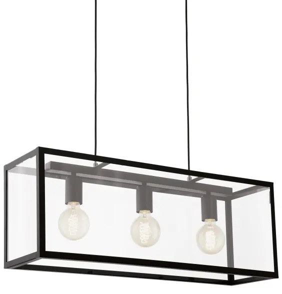Lustră Eglo 49393 CHARTERHOUSE 3xE27/60W/230V