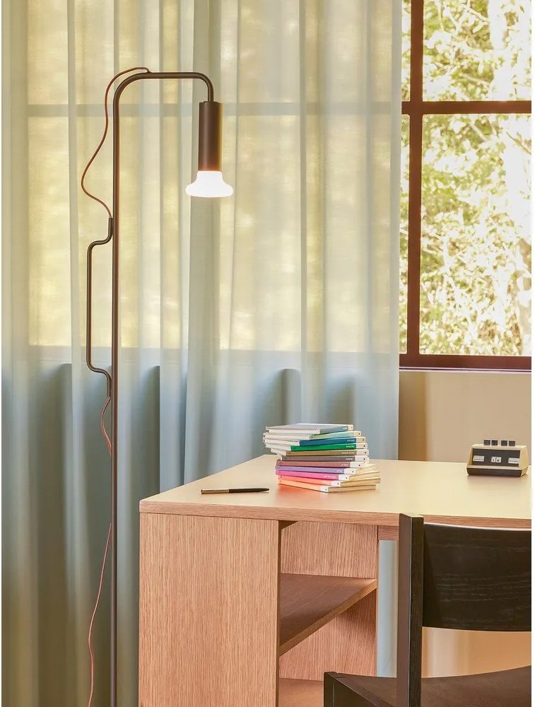 Lampadar maro (înălțime 154 cm) Ido – Hübsch