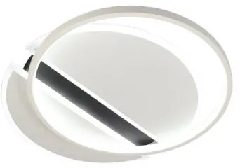 Plafonieră LED dimabilă LED/80W/230V 3000-6500K alb/negru + telecomandă