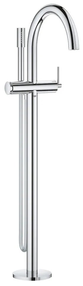 Baterie cada - dus freestanding Grohe Atrio crom