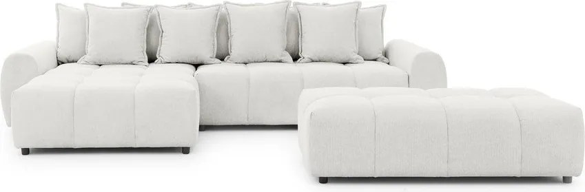 Taburet alb Albane – Ropez