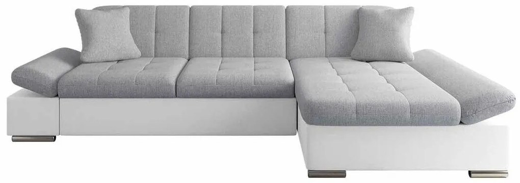 Colțar Miami 138 Cutie de pat, 278x151x76cm, 134 kg, Picioare: Plastic