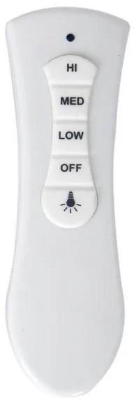 Ventilator de tavan FANAWAY 212982 EVORA 2xE27/20W/230V crom + telecomandă