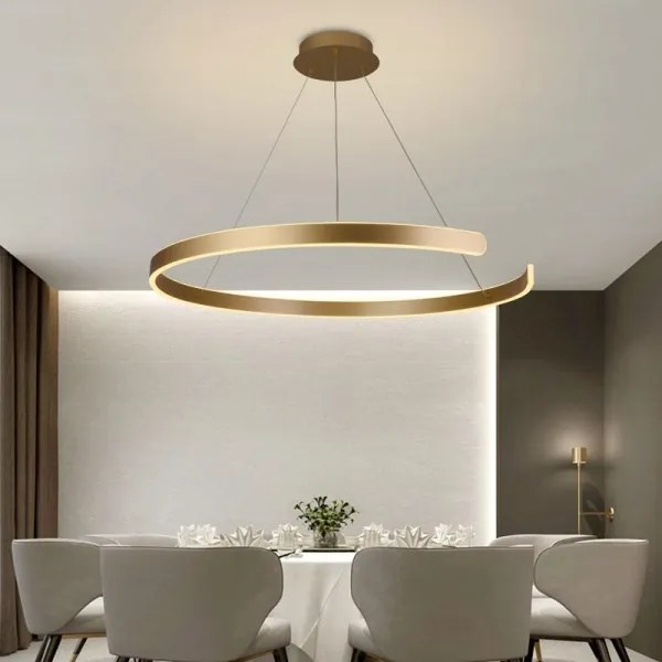 Lustră LED dimabilă pe cablu LED/100W/230V 3000-6500K + telecomandă