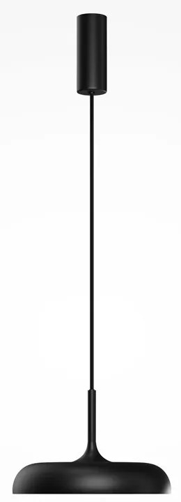 Lustra/Pendul LED design modern Gerhard 30cm negru