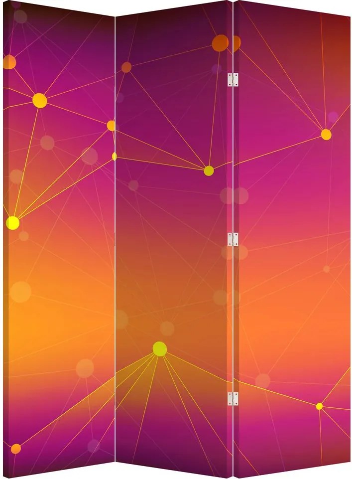 Paravan - Abstract modern (126x170 cm)