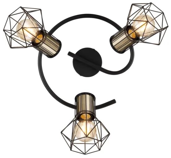 Spot PRISKA 3xE27/40W/230V Globo 54017-3M