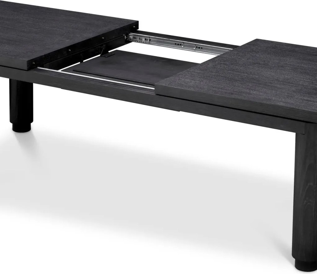 Masa extensibila LUX Gri Carbune Atelier L, 280-350cm