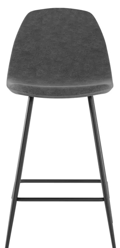 STONES Scaun din piele ecologică 50cm X 43cm H. 91cm | Aosom Romania