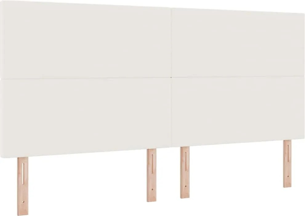 vidaXL Tăblie cap Crem 200 cm Țesătură din corduroy