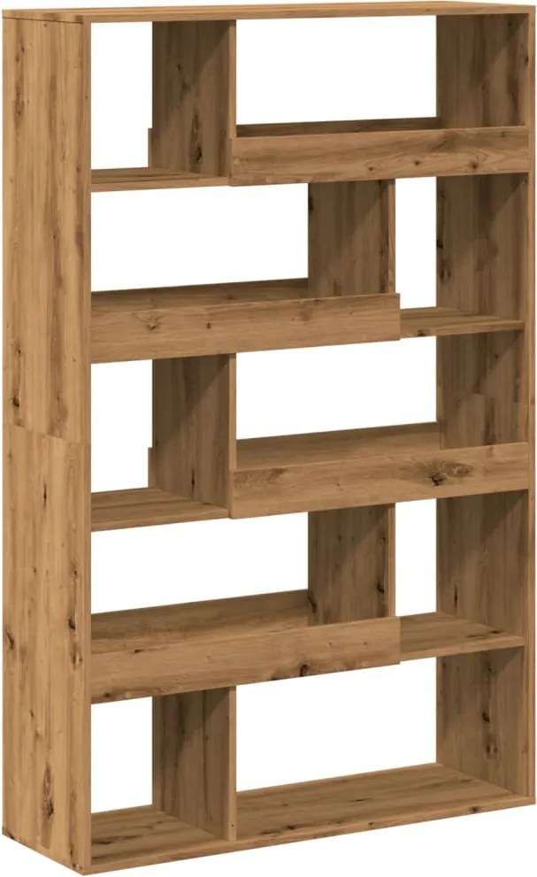 vidaXL Bibliotecă, stejar artizanal, 100x33x156,5 cm, lemn prelucrat