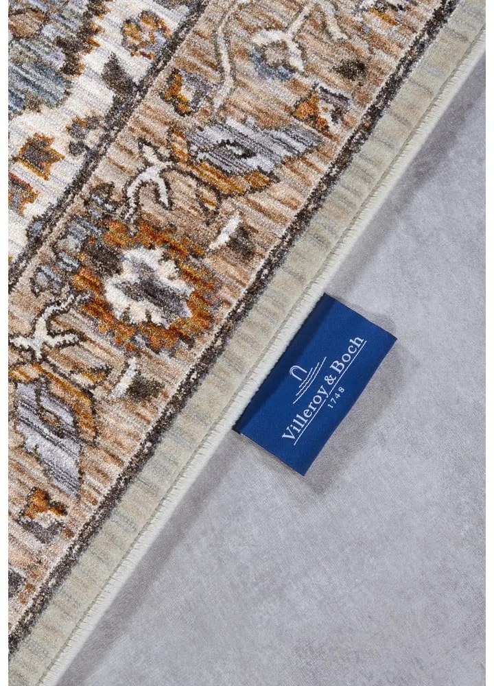 Covor tip traversă maro/crem 80x190 cm Egon – Villeroy&Boch