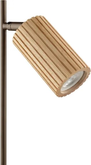 Brilliant - Lampă de masă LAKEWOOD 1xGU10/10W/230V maro
