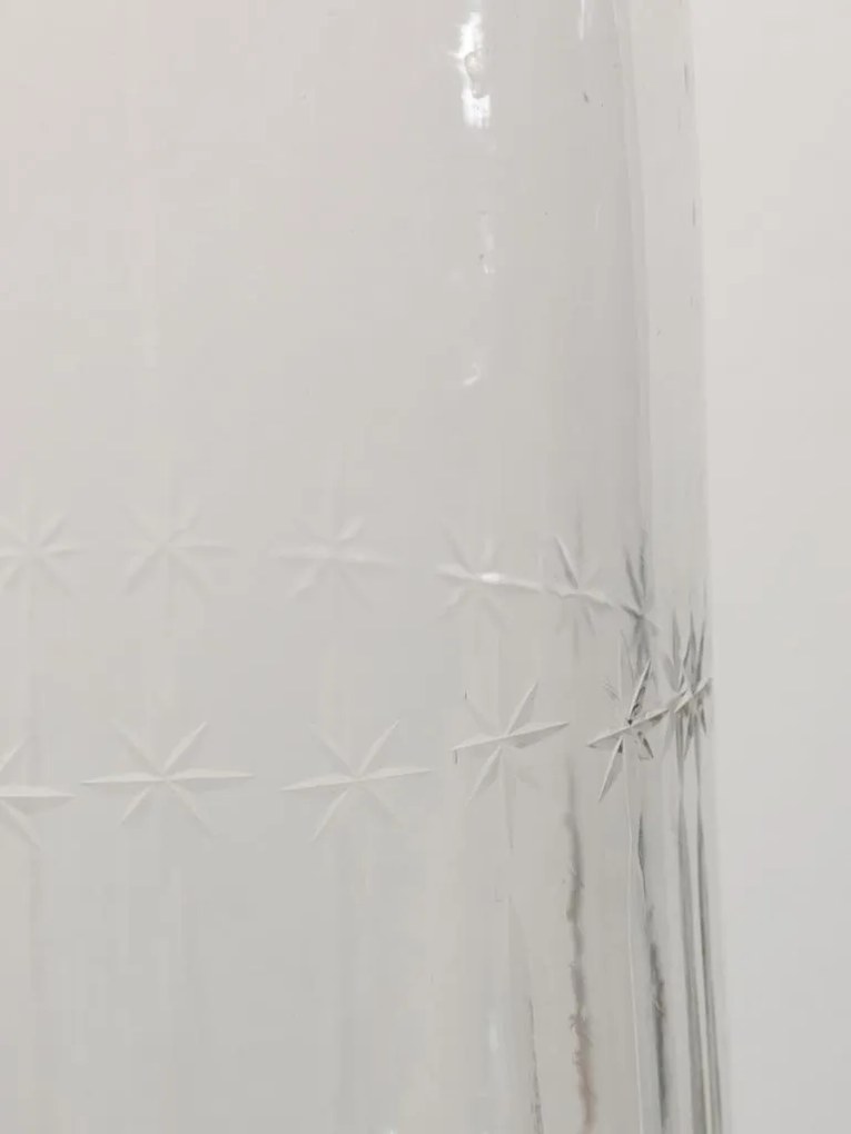 Carafa transparenta, din sticla, Nuit Etoilee