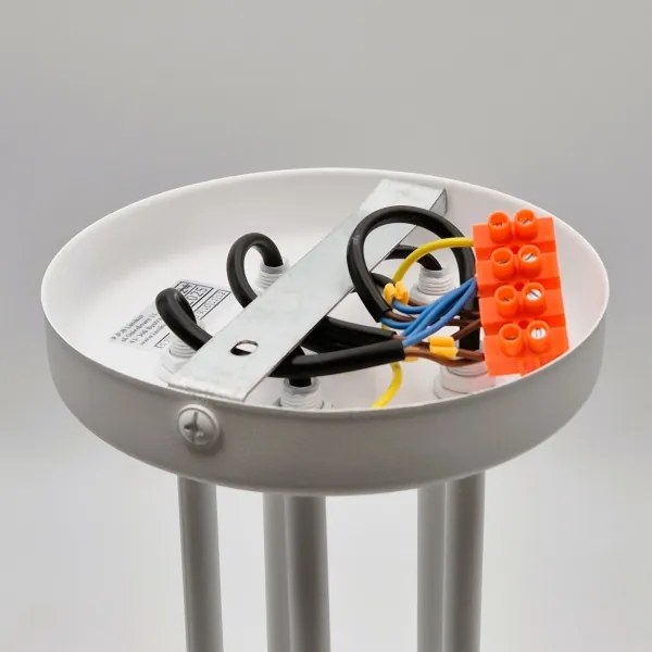 Lustră aplicată MATYLDA 5xE27/60W/230V alb