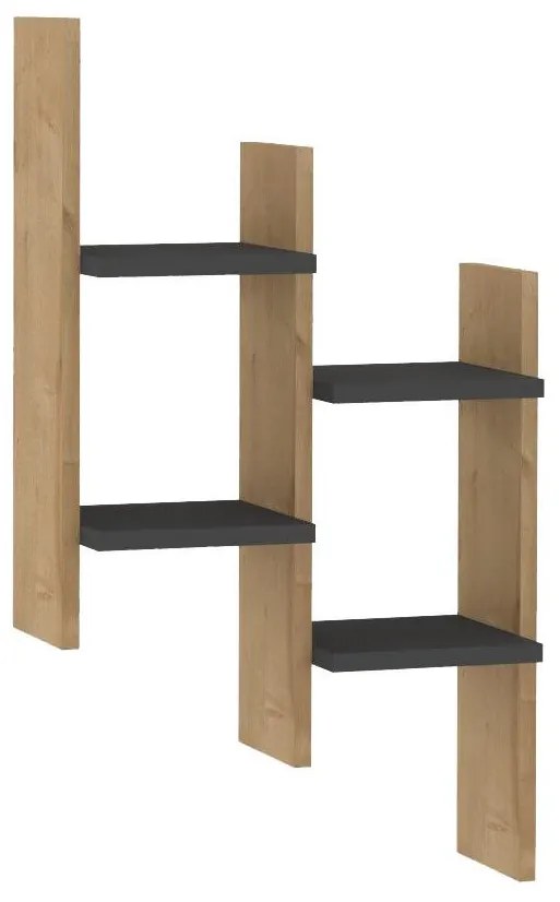 Raft Bobovu (stejar + antracit) . Promo -6%. 1095794