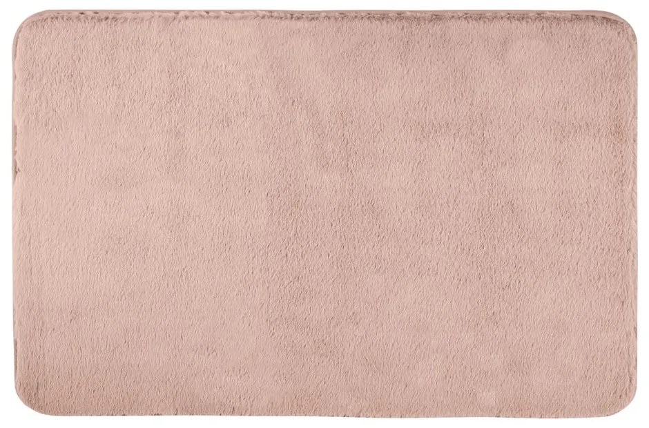 Covoraș de baie roz din material textil 50x80 cm Saravan – Wenko