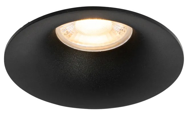 Spot încastrat inteligent negru, incl. Wifi GU10 50mm - Gijs