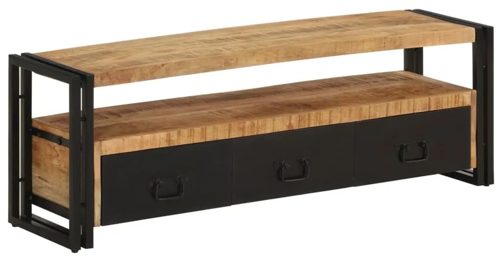 vidaXL Comodă TV, 120x30x40 cm, lemn masiv de mango