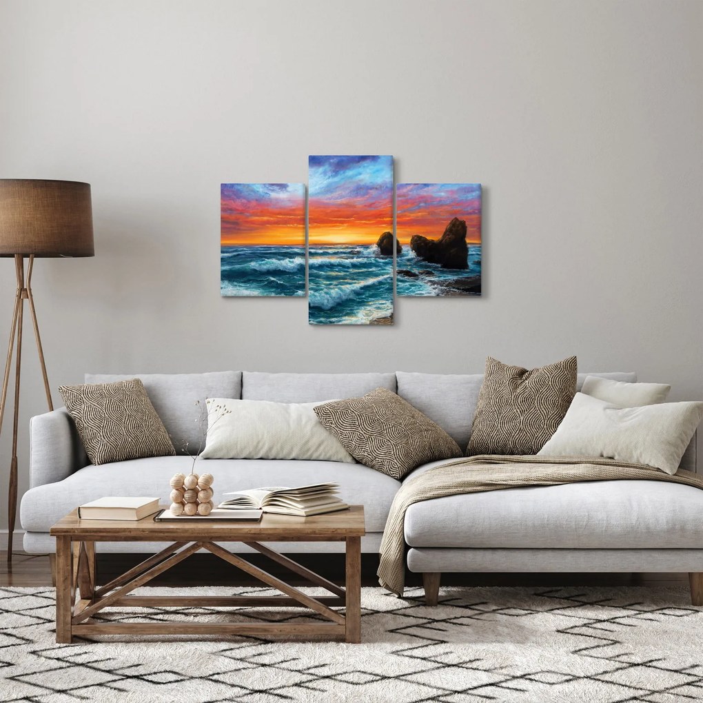 Tablou - Apus de soare (90x60 cm)