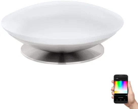 Eglo FRATTINA-C 97813 - Lampă de masă LED RGB dimmabilă 1xLED/18W/230V