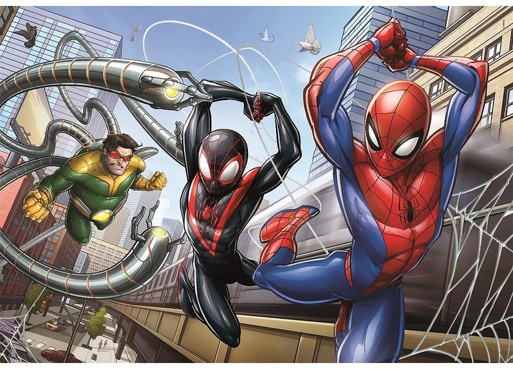 Omul Păianjen Miles Morales Puzzle Clementoni de 104 piese