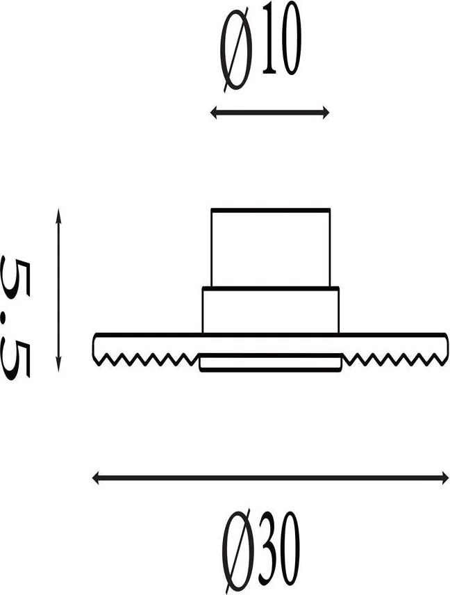 Aplica LED metal negru mat sticla clara Cleo