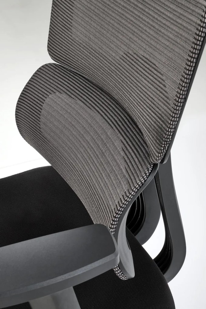 Scaun de birou Pablo gri/negru H127 cm