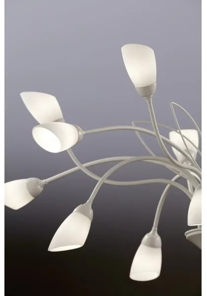 Jupiter 2062 - Candelabru pe lanț GLORIOSA 15xG9/14W/230V crem