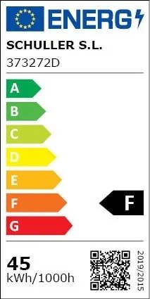 Lustra LED dimabila cu telecomanda design modern Varas negru/auriu SV-373272D
