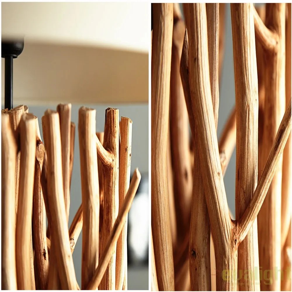 Lampadar deosebit / Lampa de podea cu design rustic Euphoria A-20697 VC