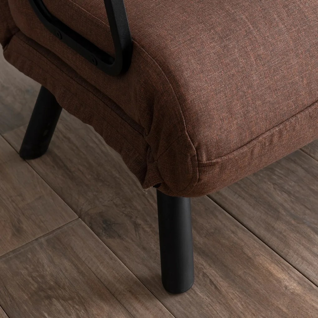 Fotoliu Sando Single Light Brown