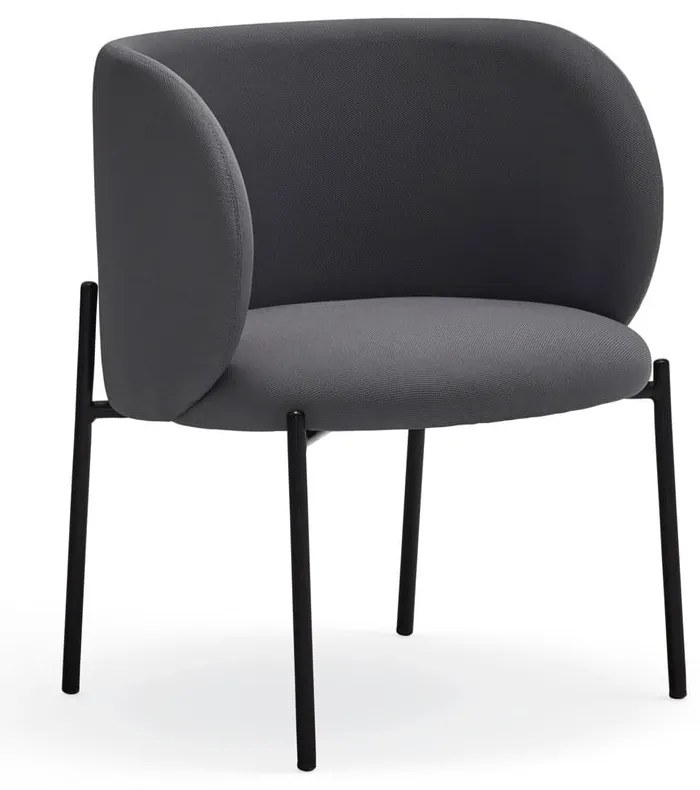 Fotoliu Teulat Mogi, gri închis