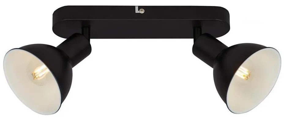 Spot Briloner 2674-025 RETRO 2xE14/25W/230V negru