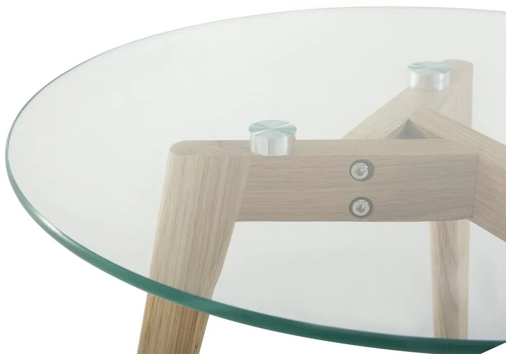 Set mese de cafea 2buc. Missoula (transparent). 1009371