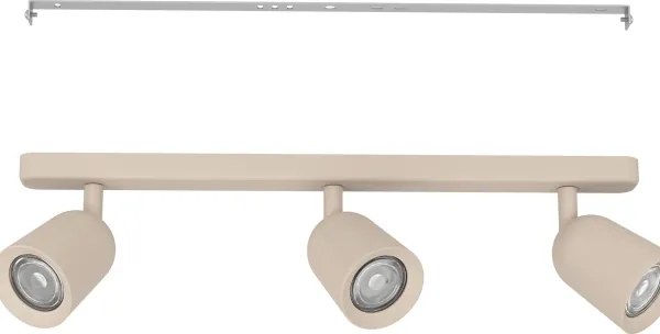 Eglo 902345 - Plafonieră CAMALDOLI cu 3 spoturi, GU10, 10W, 230V, bej