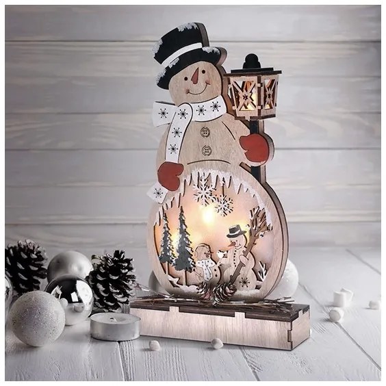 LED Decorațiune de crăciun LED/2xAA