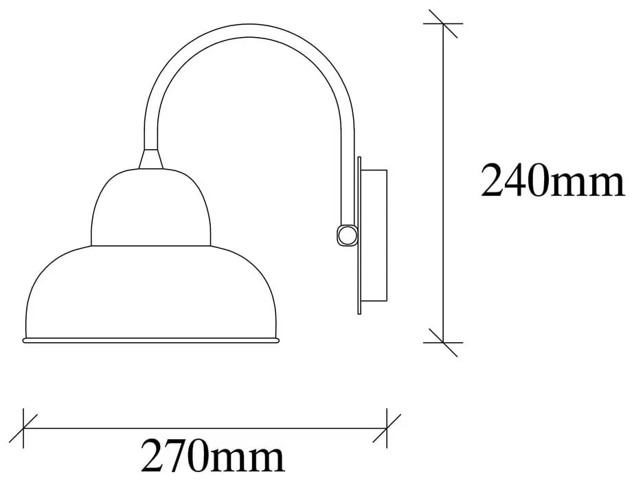 Aplică de perete aurie Berceste – Opviq lights