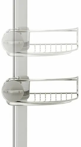 Simplehuman Tijă de duș reglabilă cu rafturi mici