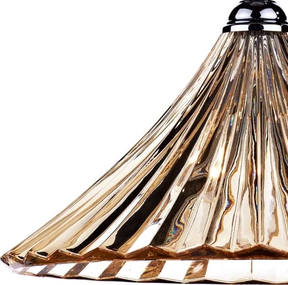 Där Lighting ARD866 -Lustru suspendat cu lanț ARDECHE 1xE27/60W/230V alamă/maro fumuriu
