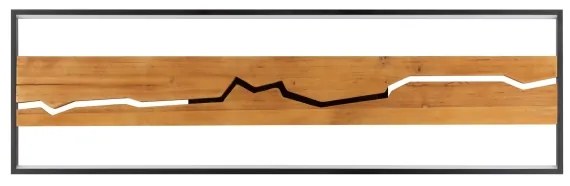 Brilliant - Plafonieră LED dimabilă THUNDER LED/42W/230V 3000K negru/maro