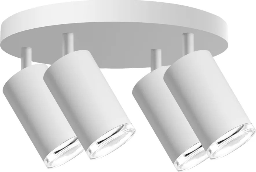 Spot LED RGBW dimerizabil pentru baie TURYN 4xGU10/6W/230V IP44 alb