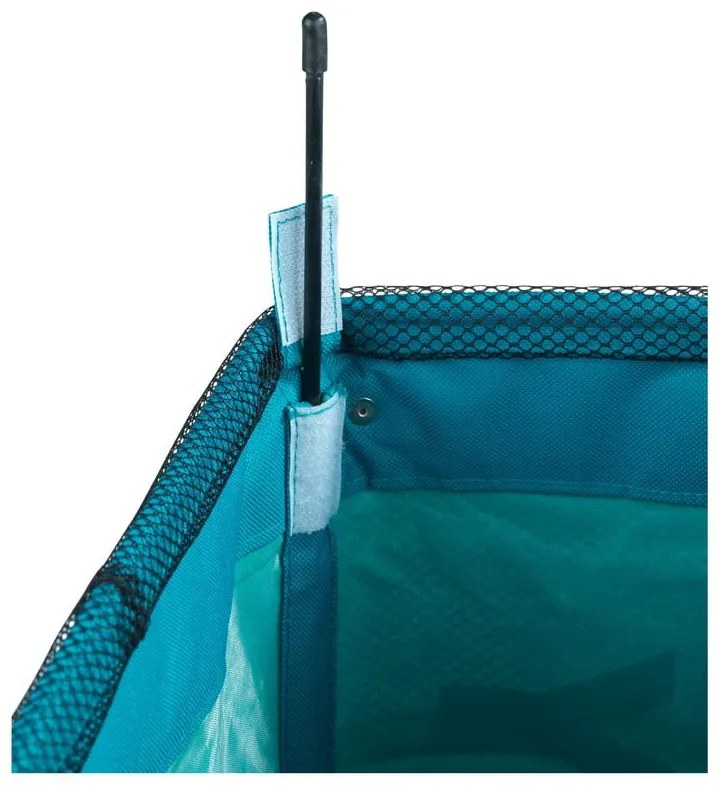 Coș de rufe Wenko Corno, 44, l, albastru petrol